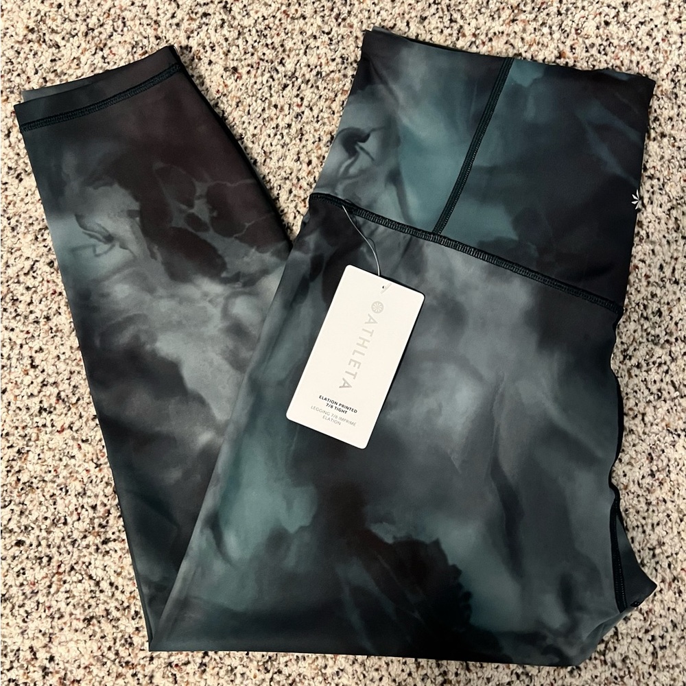 NWT Athleta Elation Printed 7/8 Tight Leggings 1X
